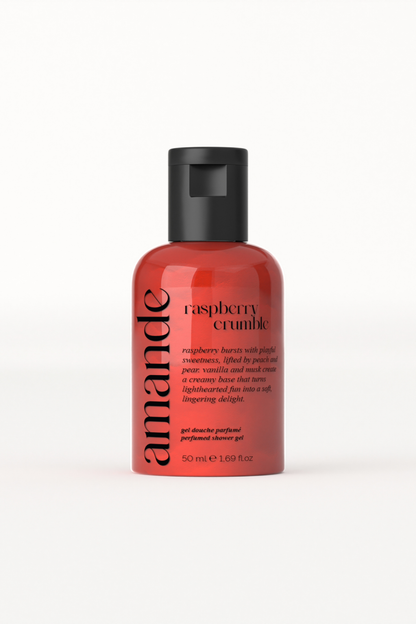 raspberry crumble shower gel I mini size