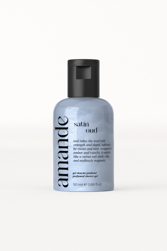 satin oud shower gel I mini size