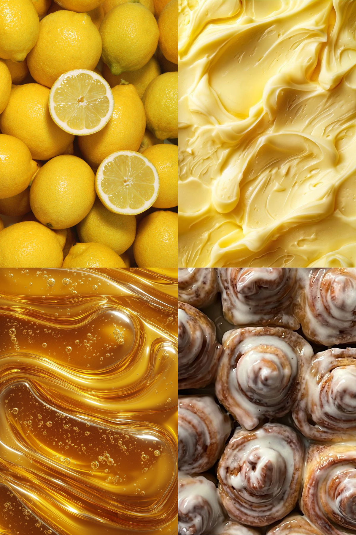 yellow lemon shower gel