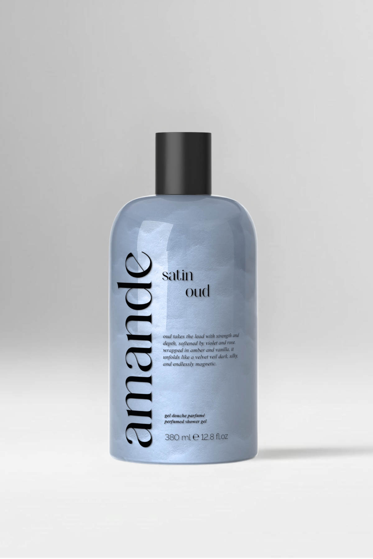 satin oud shower gel