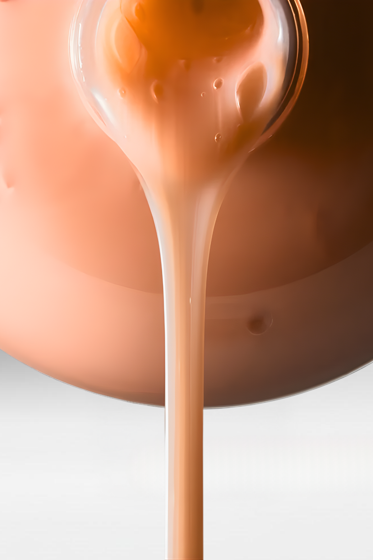 flat peach shower gel