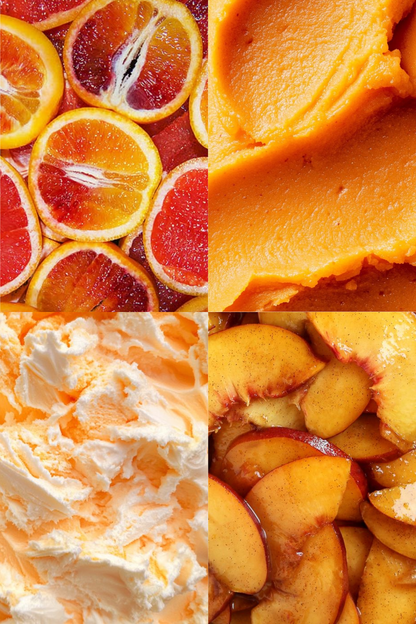 flat peach shower gel